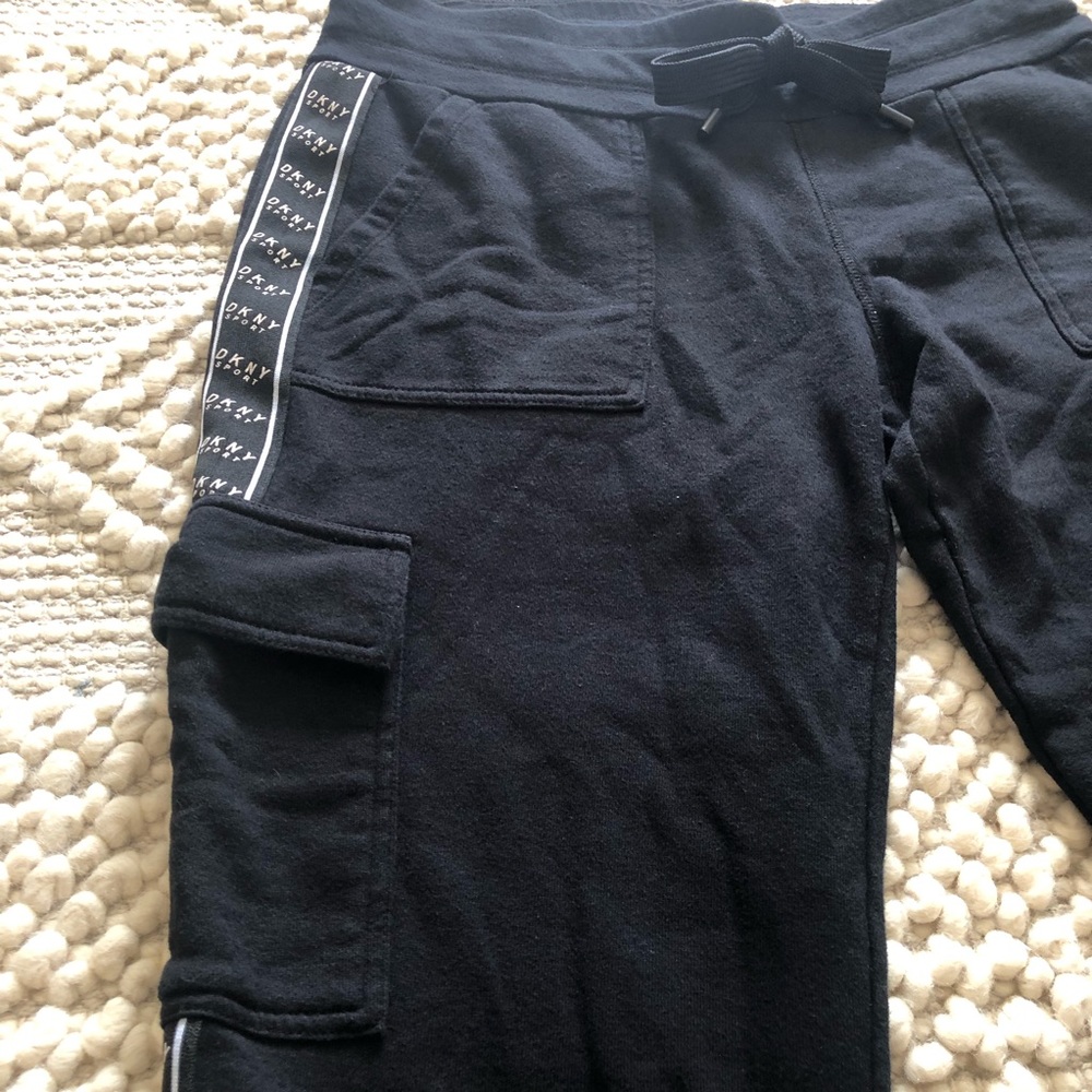 DKNY Womens Logo Cargo Jogger - Picture 3 of 6